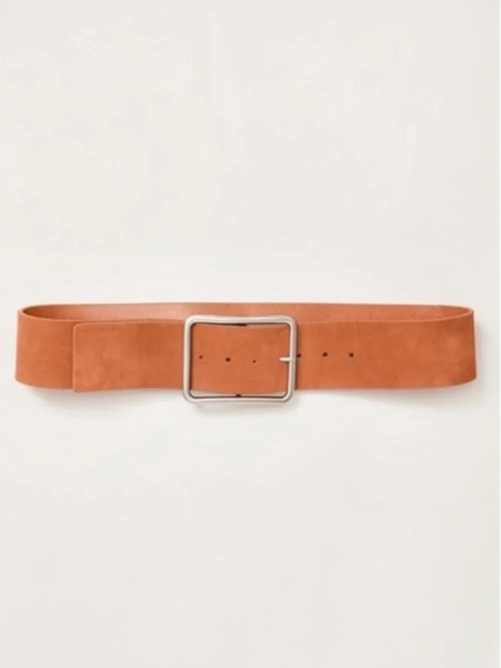 NWT Free People Suede Hex Hip Belt in Paprika